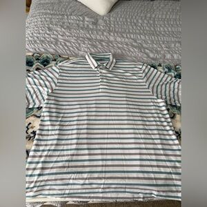 Men's Striped Polo Shirt